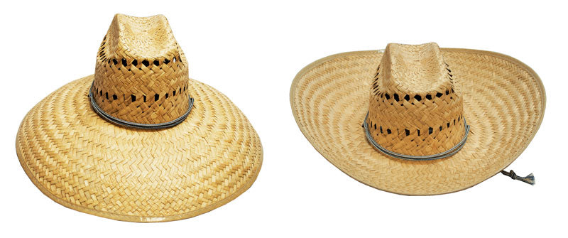 mens extra wide brim straw hats