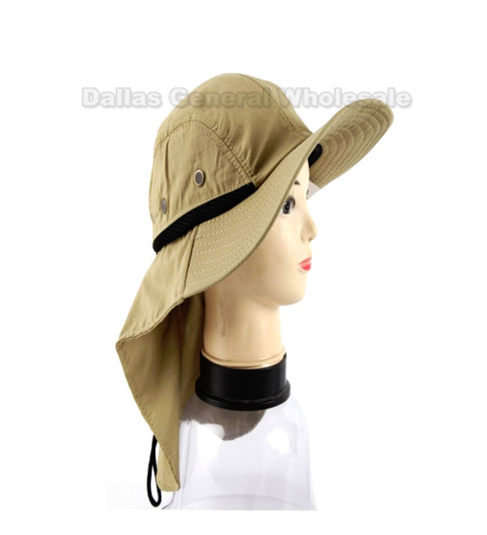 Unbranded Mens Tan Boonie Hat Neck Shade One Size - beyond exchange