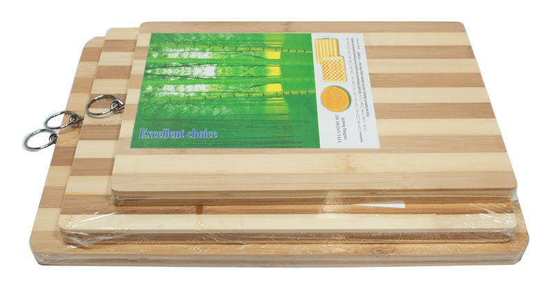 12pc Bulk 15X11 Wholesale Plain Bamboo Cutting Boards without