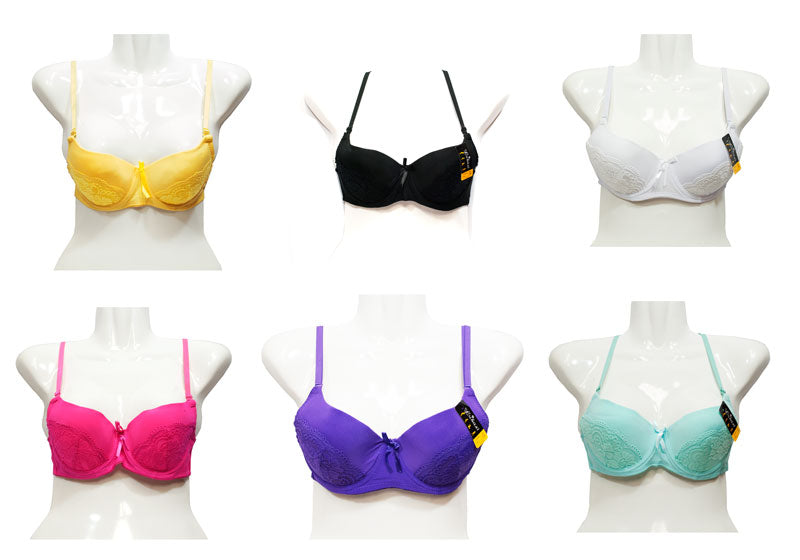 Women's Wireless Lace Bras - Dallas General Wholesale