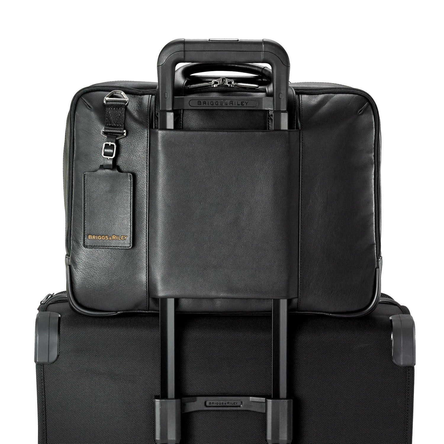 tumi alpha bravo knox leather backpack