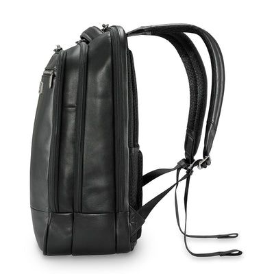 briggs and riley leather backpack