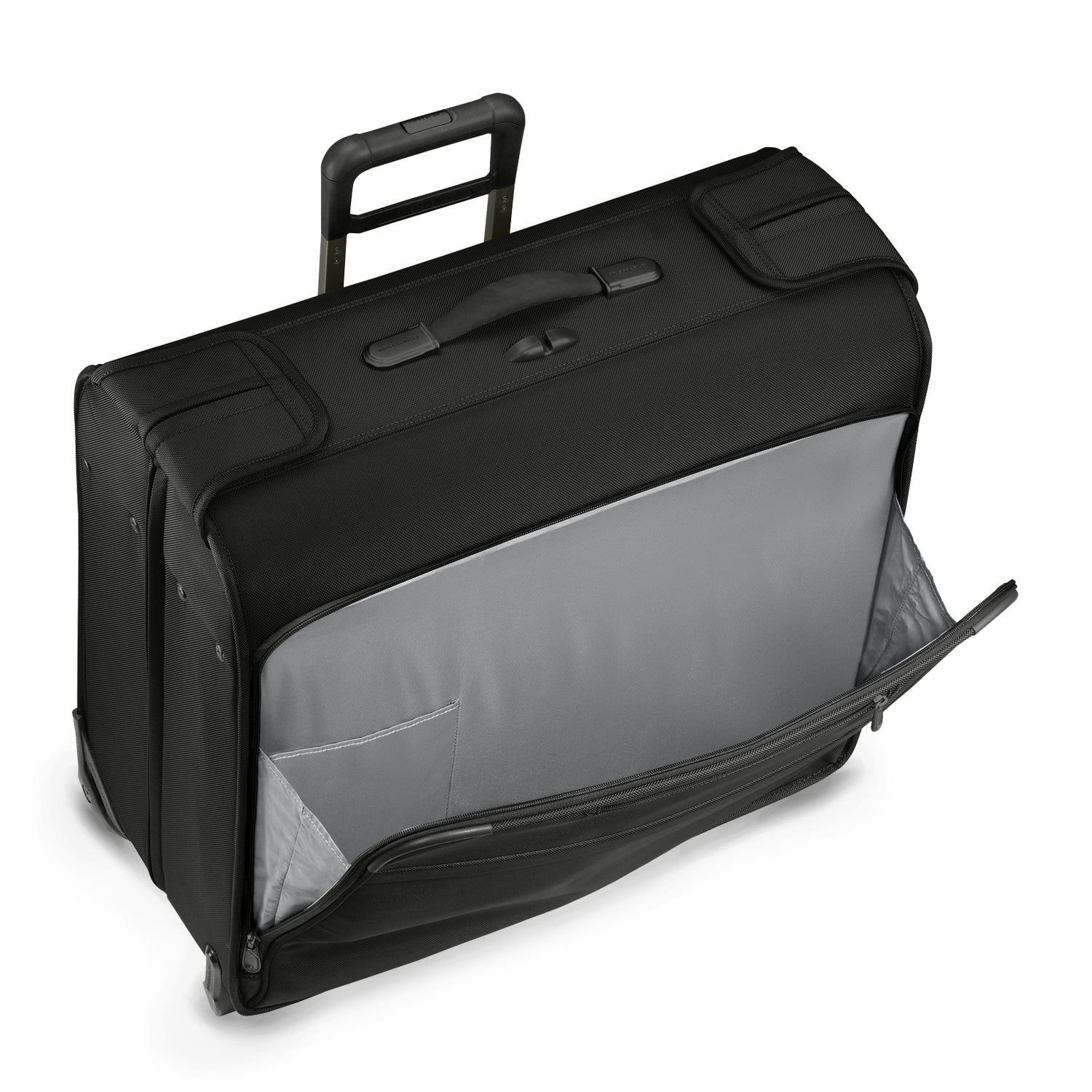 black garment bag