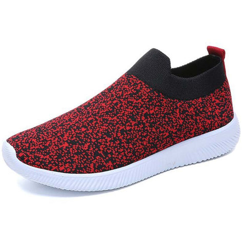 color block flat round toe casual sport sneakers