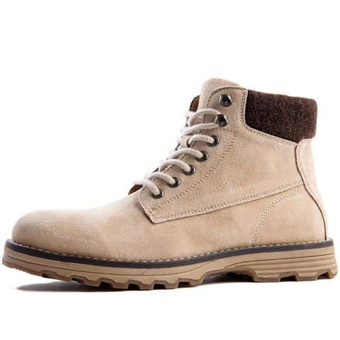 Breathable British style wild trend boots in the men's boots