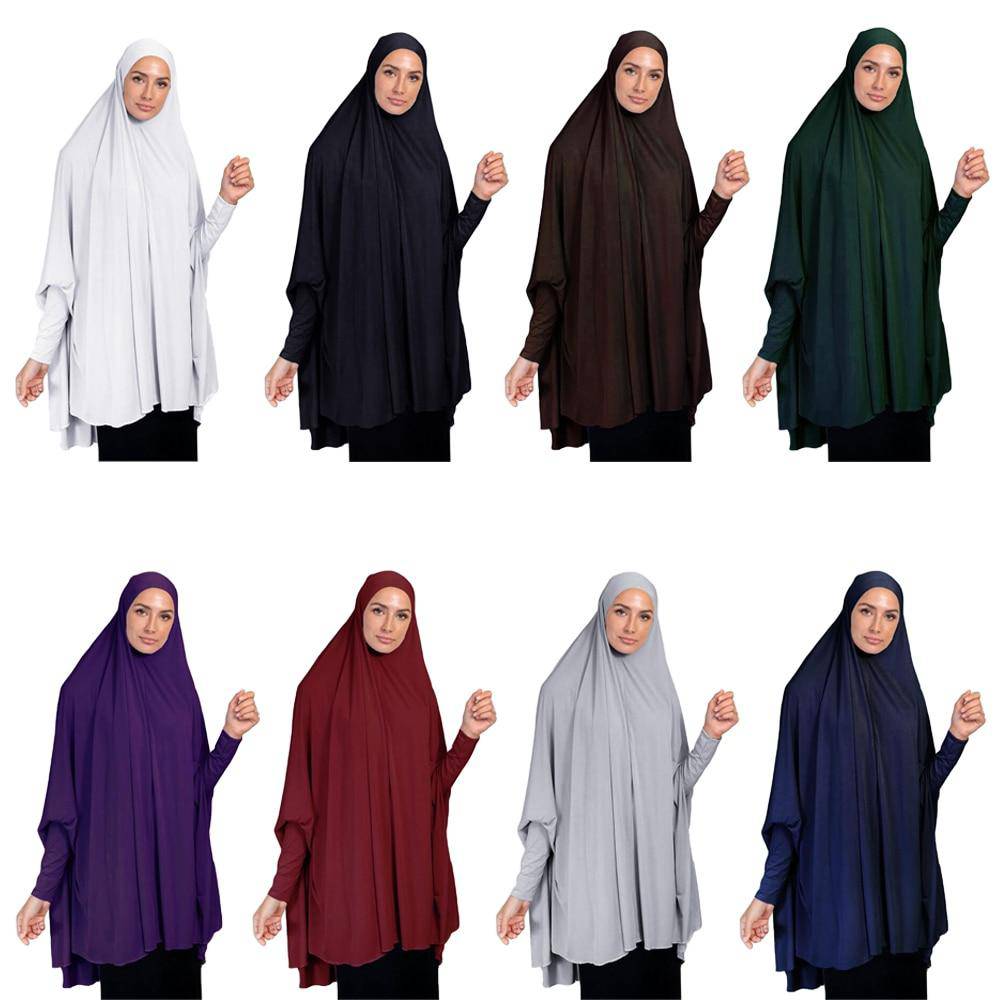 Islamic Khimar with Sleeve for Namaz