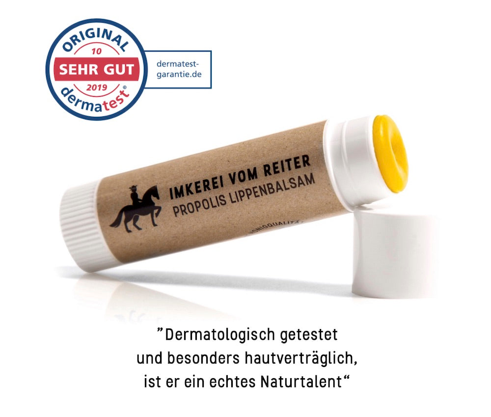 Propolis Lippenbalsam dermatologisch getestet