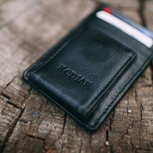 The Kenai Slim ID Wallet - Top Grain Leather, Light Brown