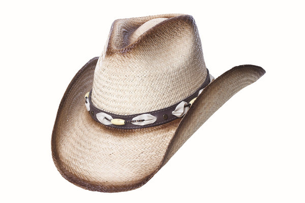 BEACHCOMBER Austin Straw Cowboy Hat with Pinchfront - The ...