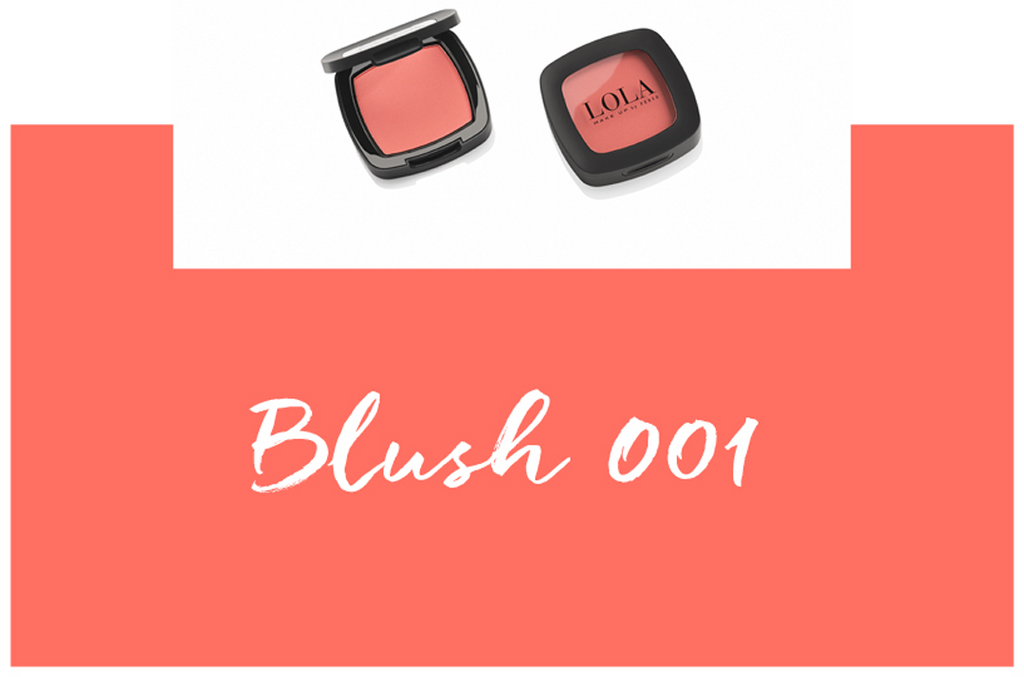 Lola make up blush 001 rose peach 