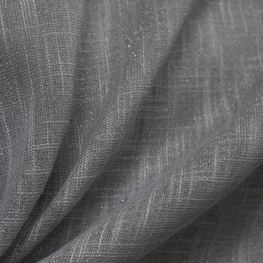 Rodeo Home Zorro Metallic Linen Look Sheer Fabric