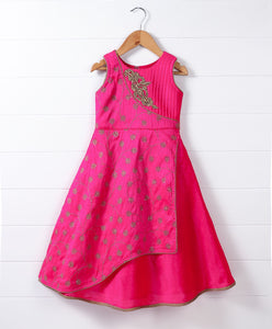 indo western gown for kids