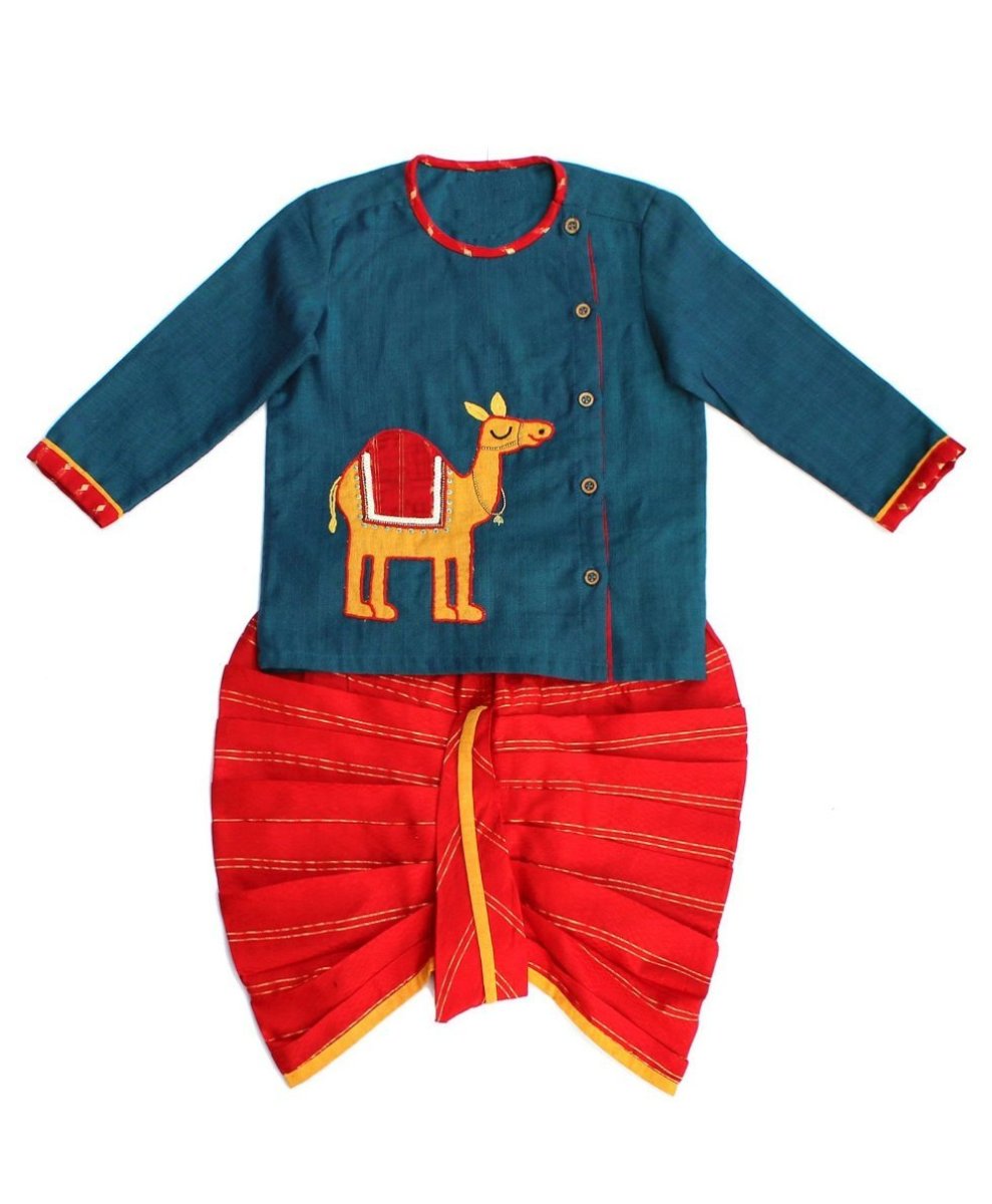 dhoti dress for baby boy