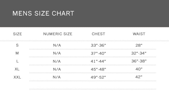 Majestic Sweatshirt Size Chart