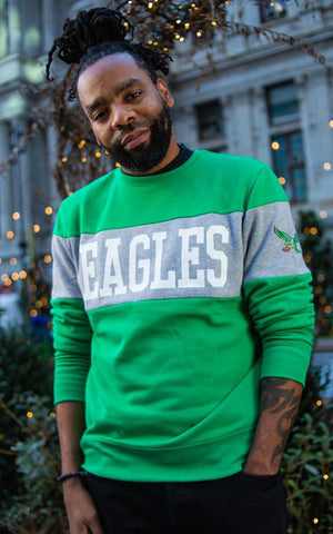 Vintage 90s Style Philadelphia Eagles Sweatshirt