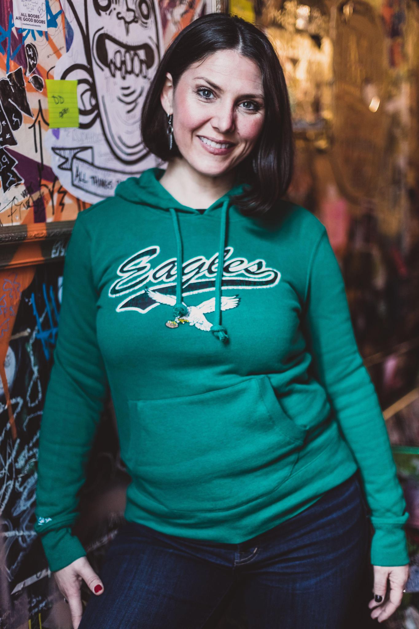 ladies philadelphia eagles shirt