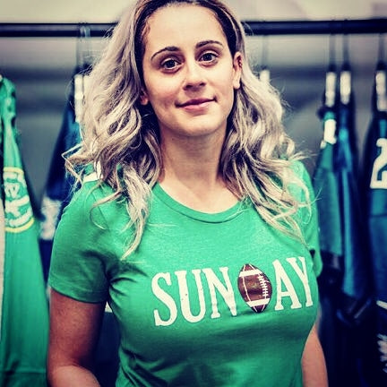 Women's Sunday Football shirt