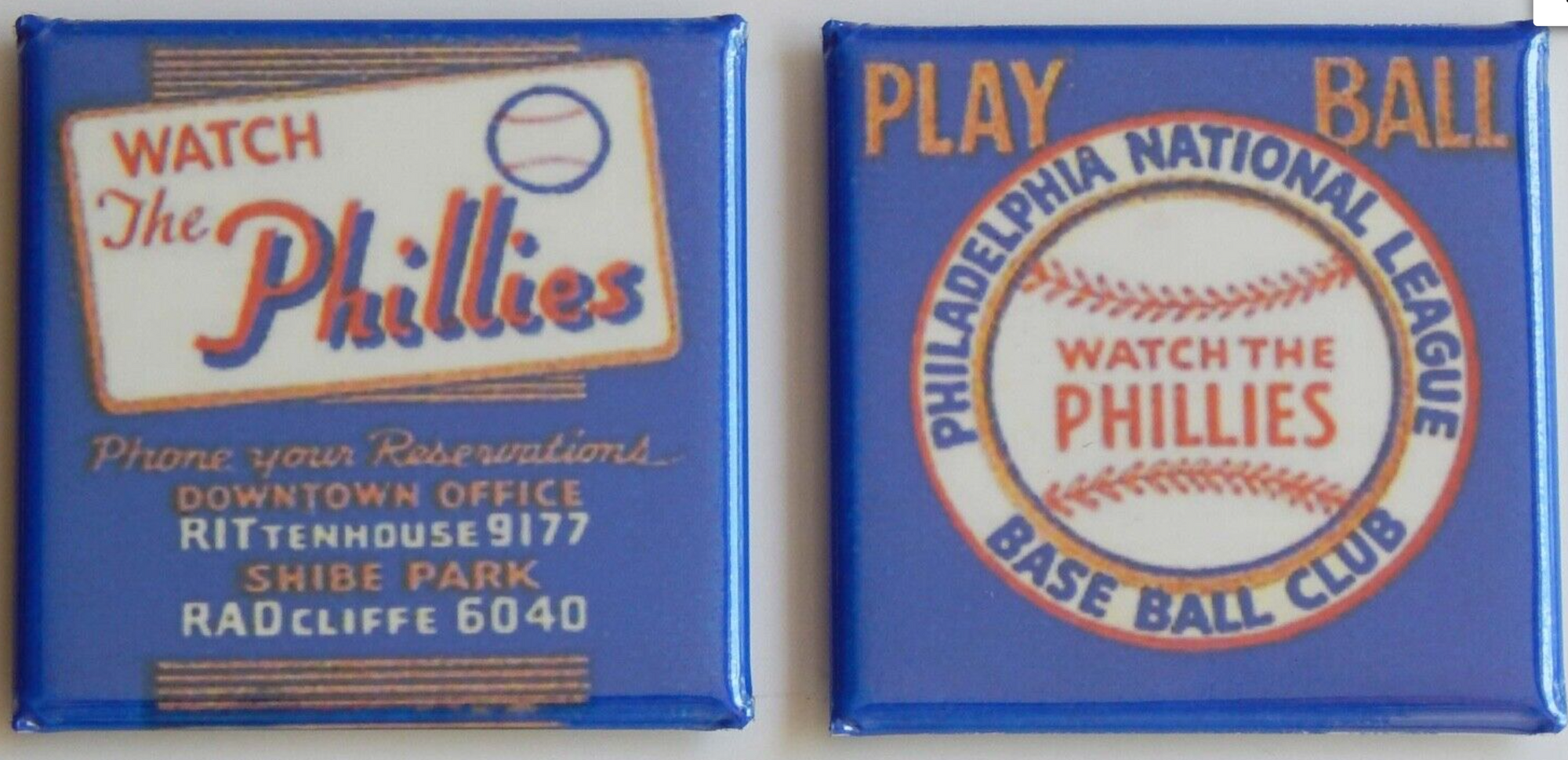 Fremont Die Phillies P 8 Magnet 68831