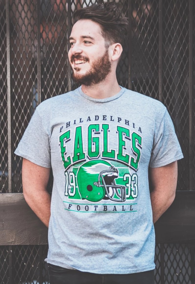 women's vintage philadelphia eagles t shirt