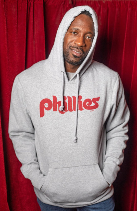 Philadelphia Phillies Mitchell & Ness Head Coach Pullover Hoodie - Burgundy