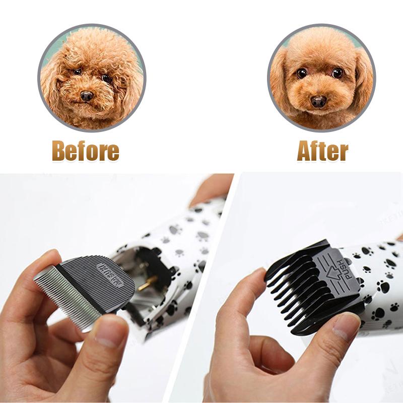 vacuum hair cutter for dogs