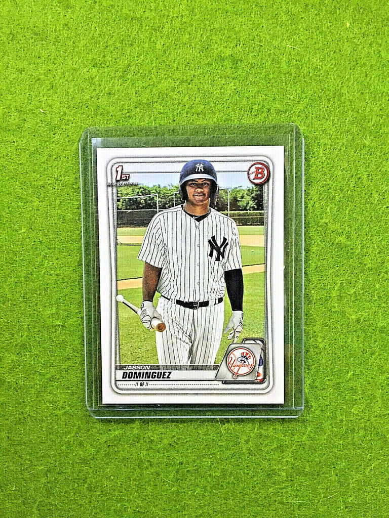 JASSON DOMINGUEZ ROOKIE CARD BOWMAN 1ST NEW YORK YANKEES RC 2020