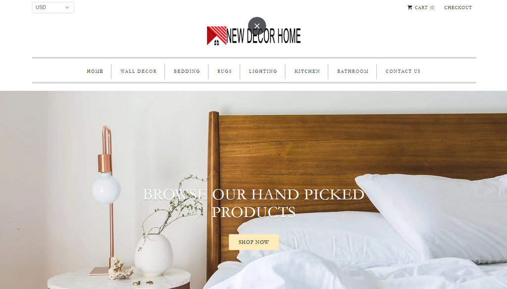 Home Decor Website – Dropshipping Website For Sale - Dropwebforsale