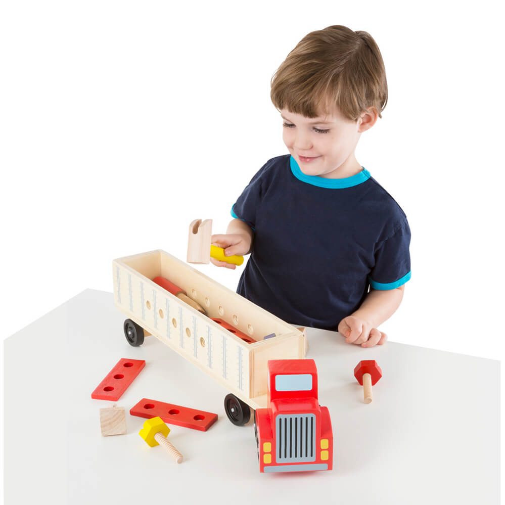 melissa & doug big rig building set