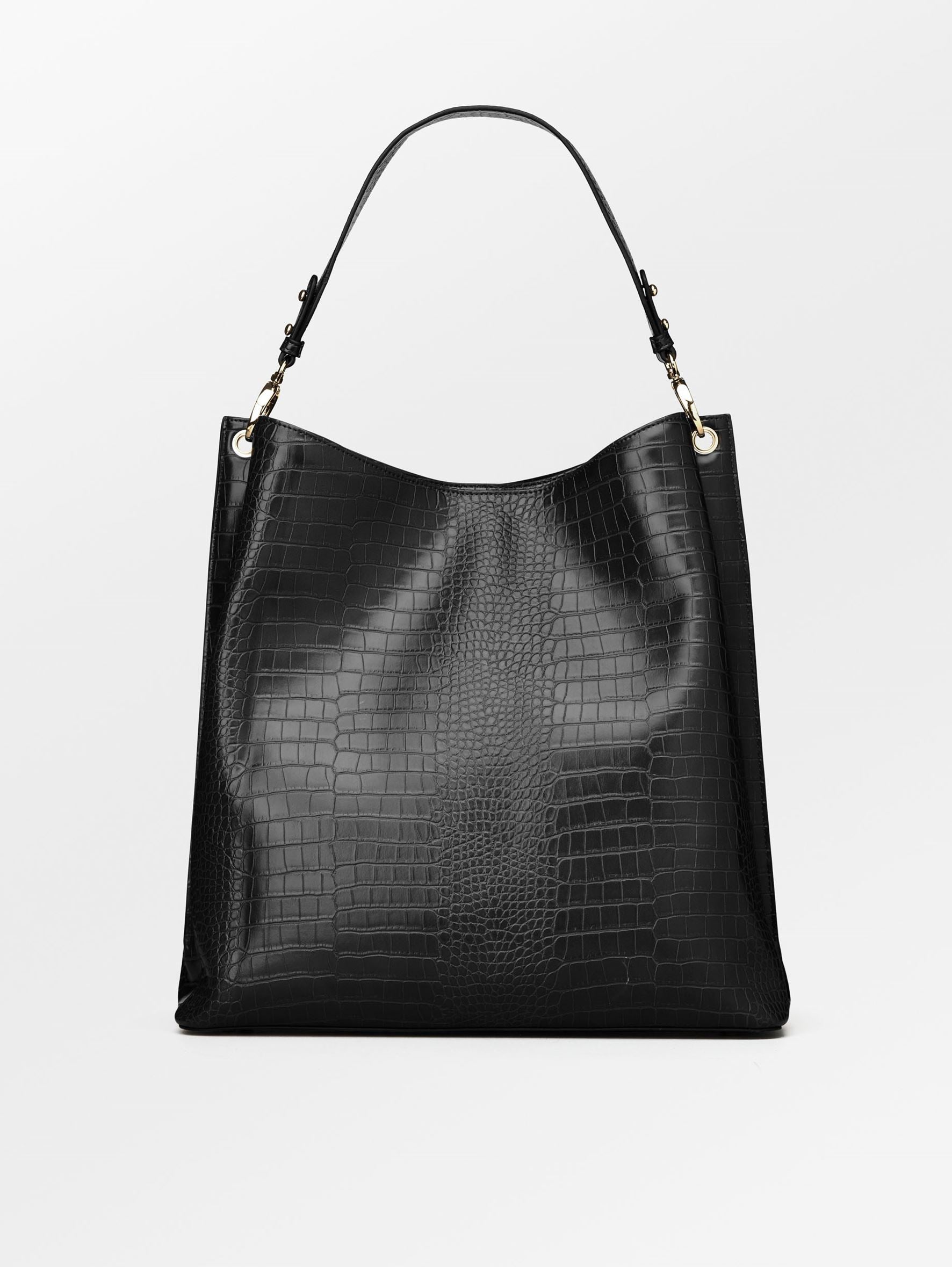 Solid Kayna Bag - Deep black