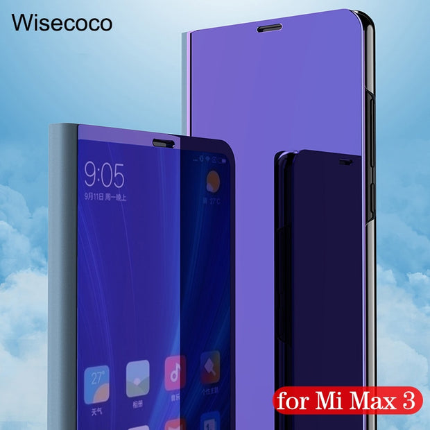 Luxury Flip Stand Touch Case For Xiaomi Mi Mi Max 3 Global Version Etu Northern Cases