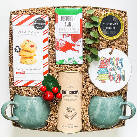 shareable holiday gifts, holiday food gifts, gourmet Christmas gift box