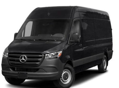 Black Mercedes Benz Sprinter Luxury Passenger Van (8.1)