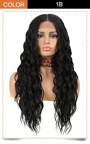 Easy 360 Synthetic HD Lace Frontal Wigs | 28 Inch Long Curly Wig | Sophisticate