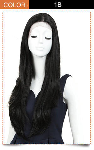 Cida | Synthetic Lace Front Straight Wig (Middle Part) | 31 Inch