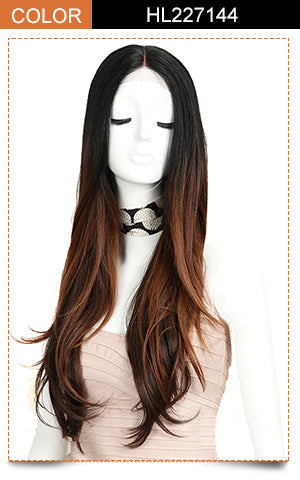 Cida | Synthetic Lace Front Straight Wig (Middle Part) | 31 Inch