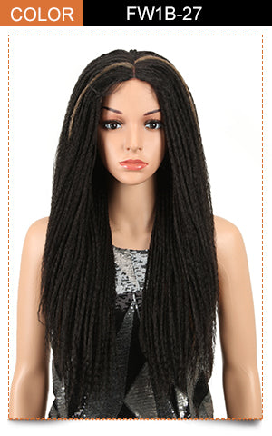 Straight goddess faux locs braids, Ella's Hair & Beauty Supply