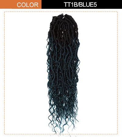 passion twist hair extension black blue