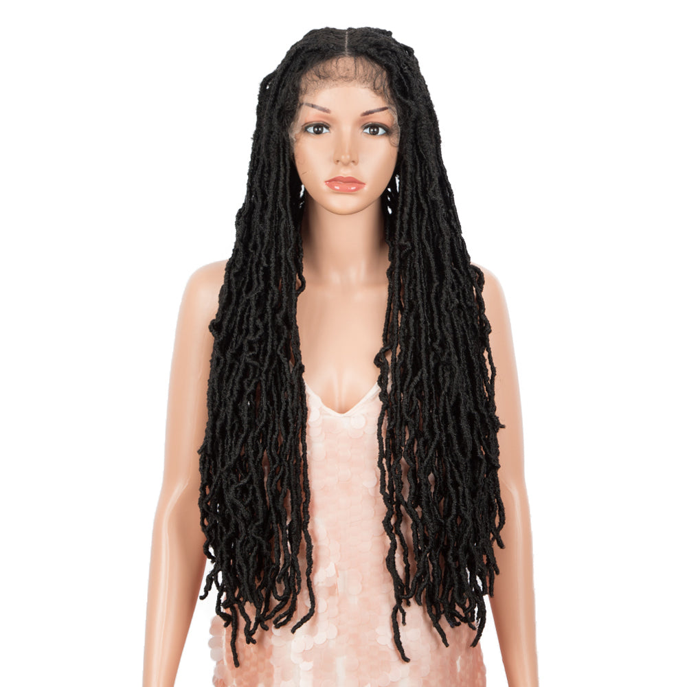 crochet braids lace front wig