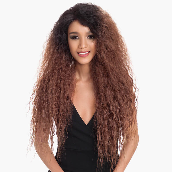 Beyonce丨13*4 Synthetic Lace Frontal Wigs | 30 Inch Curly Wave Wig