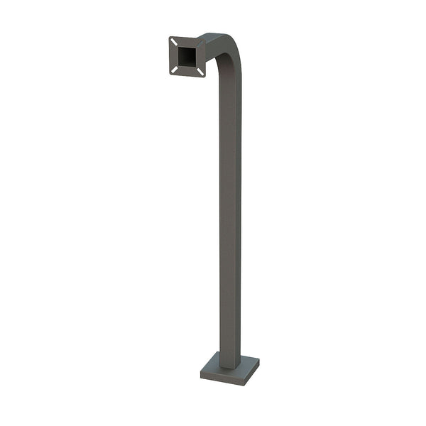 Security Brands 18-42A Aluminum Gooseneck Pedestal 42 Inches High