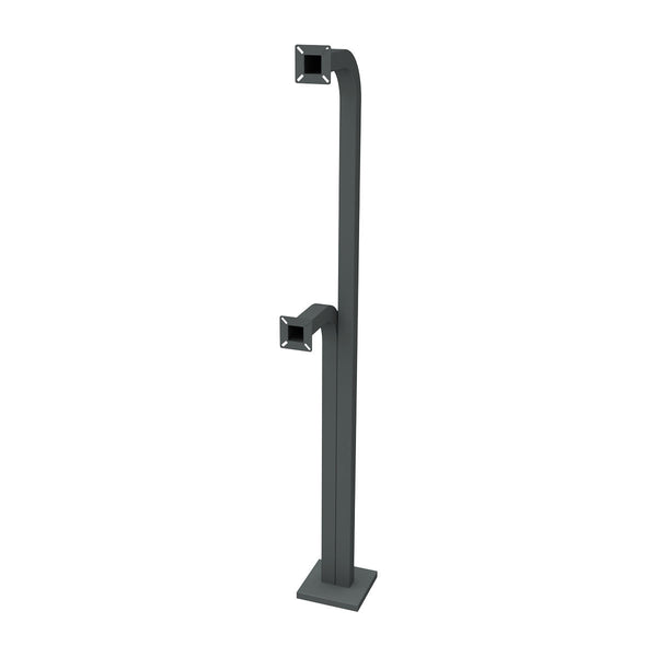 Security Brands 18-003 Dual Height Gooseneck Pedestal