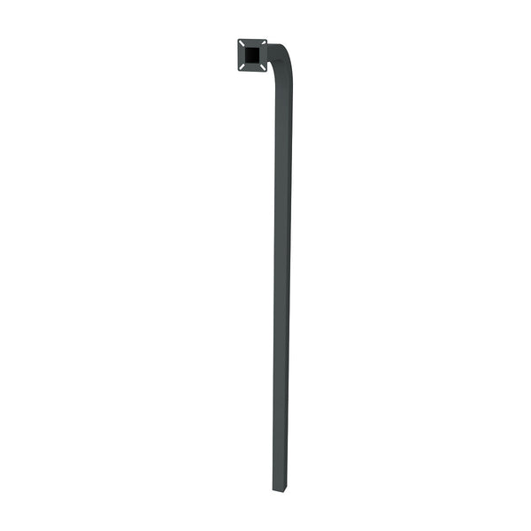 Security Brands 18-72IA Aluminum Gooseneck Pedestal 72 Inches High