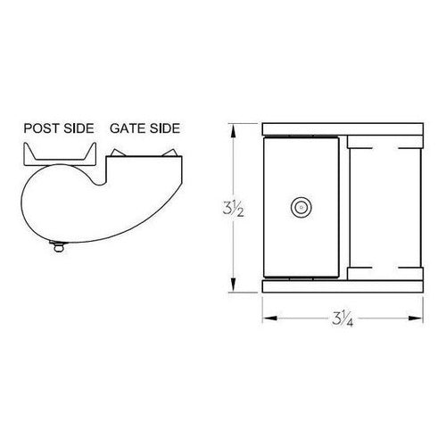 Liftmaster 2064P dimensions