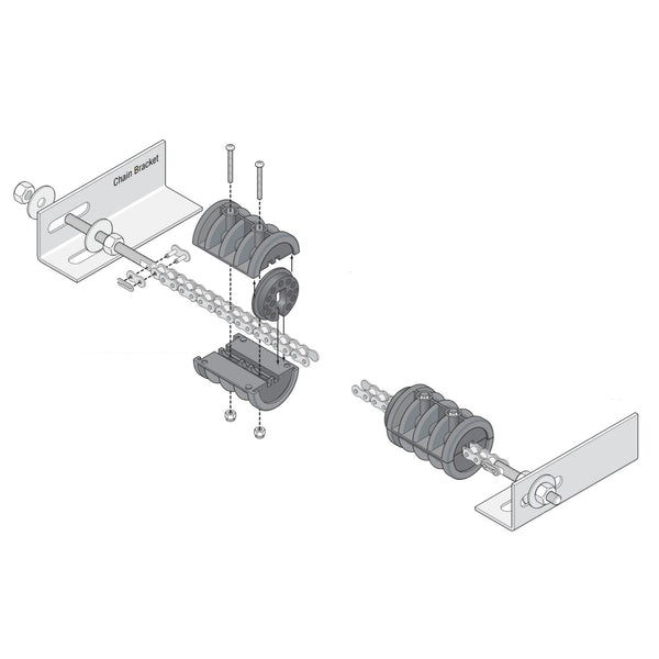 Doorking 2600-852 Chain Accessory Box