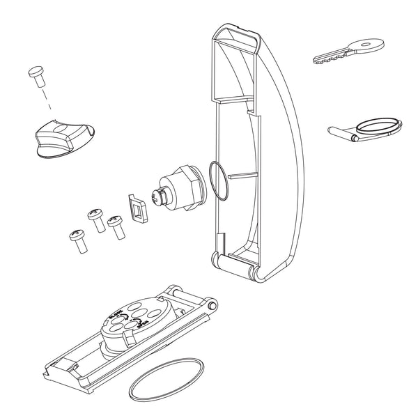 FAAC 4185045 Locking Cap Kit