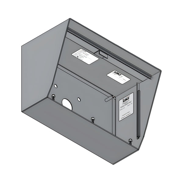 Doorking 1812-102 Standard Black Steel Housing