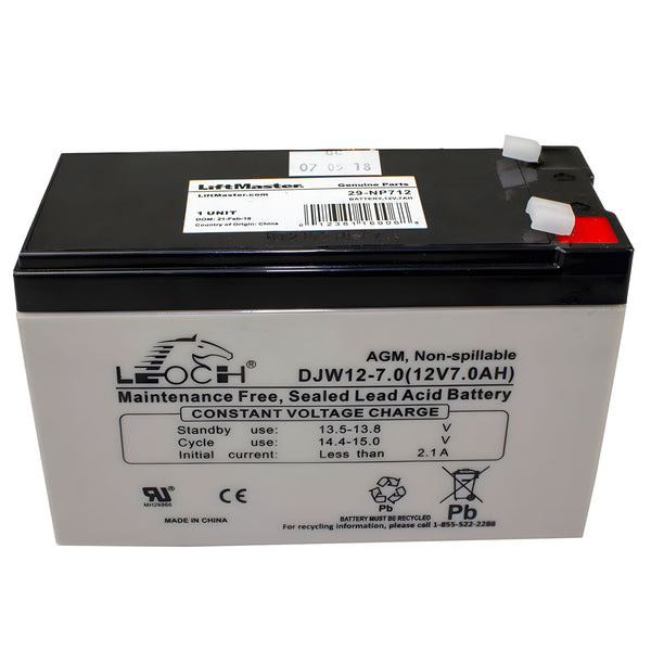 Elite MBAT Battery For Elite/Liftmaster Gate Openers