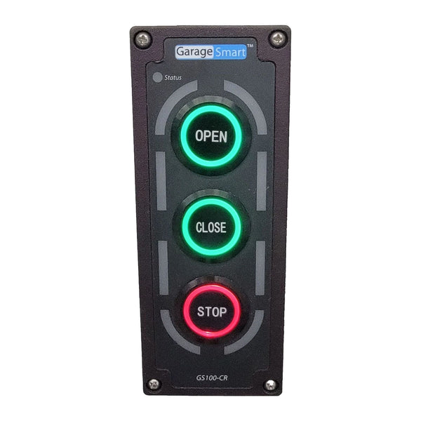 GarageSmart GS100-CR WiFi Smart 3-Button Station