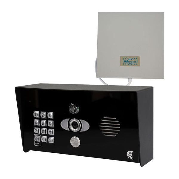 AES PRAE-IP-PBK-US Pedestal Mount Wifi Intercom W/ Keypad