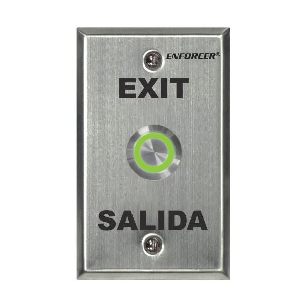 Seco-Larm SD-7275SGEX1Q Multicolor Illuminated Exit Button